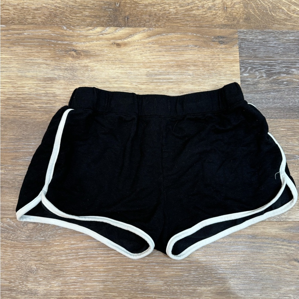 Epic Threads Black Athletic Shorts with White Piping